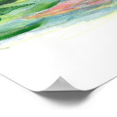 Florida Art - flamingos Poster (Hoek)