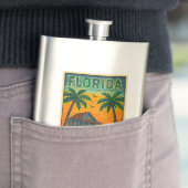 Florida Art Metal Flask Flacon (Voorbeeld)