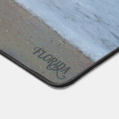 Florida Atlantic Ocean Beach Golven Natuurlijke Fo Bureaumat (Hoek)