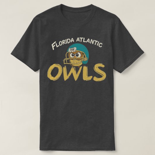 Florida Atlantic Owls TShirt 1 (Design voorkant)