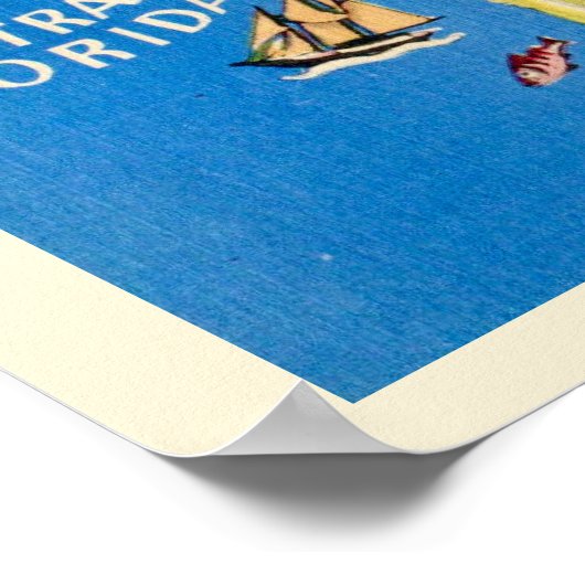  Florida Attracties Afdrukken Poster (Hoek)