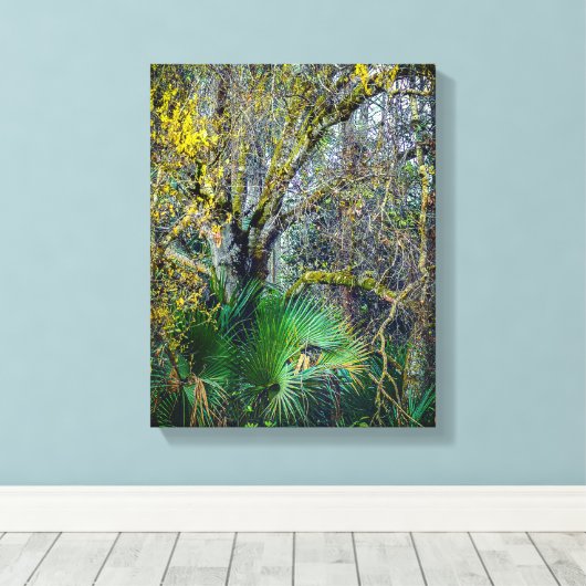 "Florida Backwood" Wall Art Canvas Afdruk (Insitu (Houten vloer))