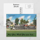 Florida, Bardenton, Old Wood Burner Briefkaart (Voorkant / Achterkant)