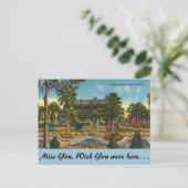 Florida, Bartow, Wonder House Briefkaart (Staand voorkant)