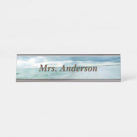 Florida Beach Bureau Naambordje (Voorkant)