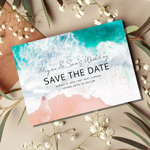 Florida Beach Destination Wedding Save the Date