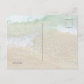 Florida Beach Dunes Park Ponce Inlet Briefkaart (Achterkant)