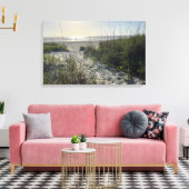 Florida Beach Fotografie Cocoa Beach Florida Canvas Afdruk (Insitu (Woonkamer))