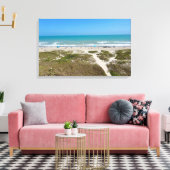 Florida Beach Fotografie Cocoa Beach Florida Canvas Afdruk (Insitu (Woonkamer))
