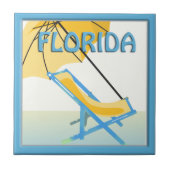 Florida Beach Home Decor Tile Tegeltje (Voorkant)