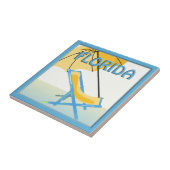 Florida Beach Home Decor Tile Tegeltje (Zijkant)