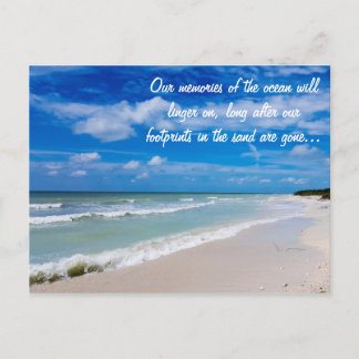 Florida Beach inspirerend briefkaart