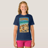 "Florida Beach"  Kinder T-shirt (Voorkant volledig)