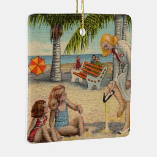 Florida Beach Ornament (Rechts)