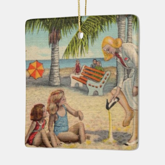 Florida Beach Ornament (Links)