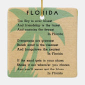 Florida Beach Ornament (Achterkant)