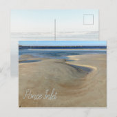 Florida Beach Ponce Inlet Waterwegfotografie Briefkaart (Voorkant / Achterkant)