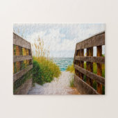 Florida Beach Scene Legpuzzel (Horizontaal)