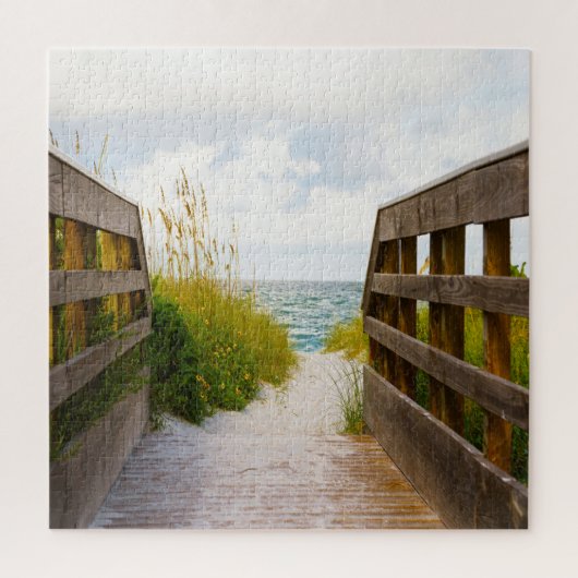 Florida Beach Scene Legpuzzel (Verticaal)