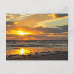 Florida Beach Schilderachtig Sunrise Mok Briefkaart