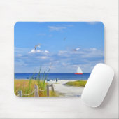 Florida Beach, Seaside en Birds Muismat (Met muis)