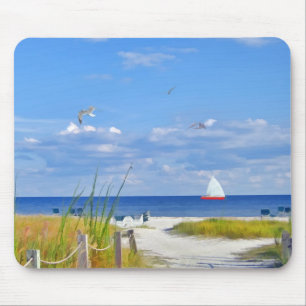Florida Beach, Seaside en Birds Muismat