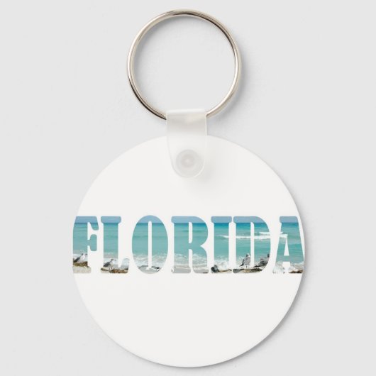 Florida Beach Sleutelhanger (Voorkant)