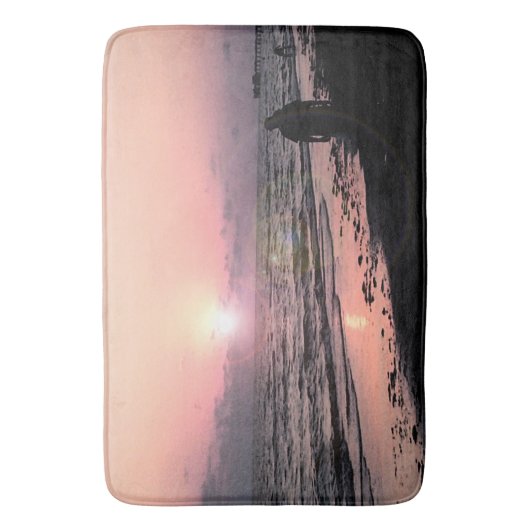 Florida Beach Sunset Badmat (Voorkant Verticaal)