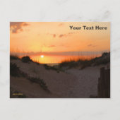 Florida Beach Sunset Briefkaart (Voorkant)