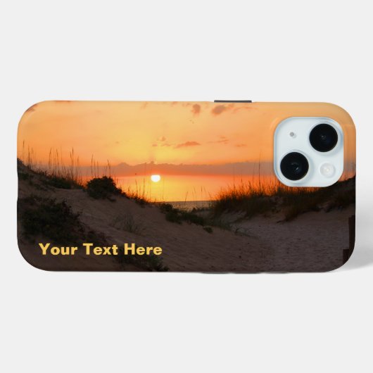 Florida Beach Sunset Case-Mate iPhone Case (Achterkant (horizontaal))