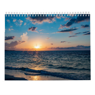 Florida Beach Sunset Wall Agenda Kalender
