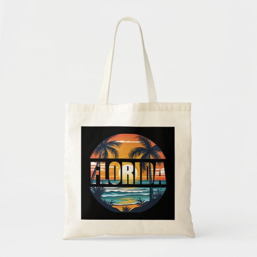 Florida Beach Waves Tote Bag (Voorkant)