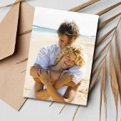 Florida Beach Wedding Photo Save the Date