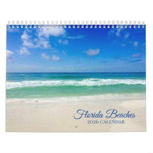 Florida Beaches Mooie Oceaan Fotografie 2025 Kalender