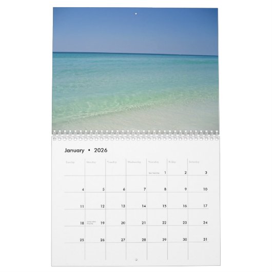 Florida Beaches Mooie Oceaan Fotografie 2026 Kalender (Jan 2026)