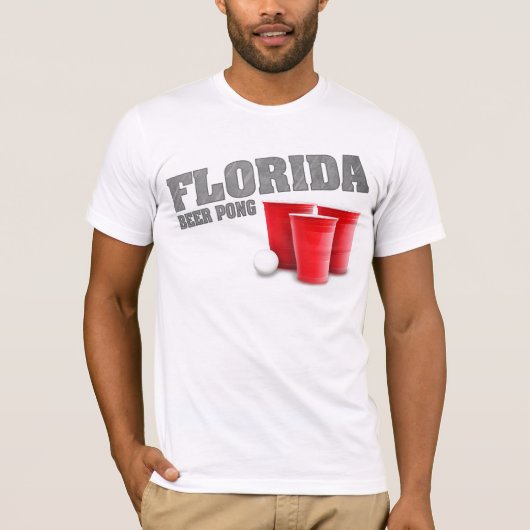 Florida Beer Pong T-Shirt (Voorkant)