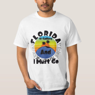 Florida belt en ik moet  florida gaan. t-shirt