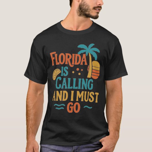 Florida belt en ik moet gaan t-shirt (Voorkant)