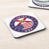 Florida Bier Onderzetter (Linkerzijde)