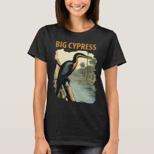 Florida Big Cypress Swamp Teal Reis T-shirt