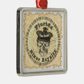 Florida Biker  Metalen Ornament (Rechts)