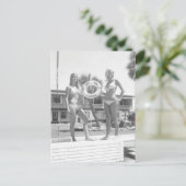 Florida  Bikini Girls foto briefkaart Reis (Staand voorkant)