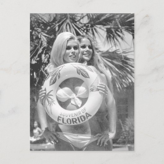 Florida Bikini Girls foto briefkaart Reis (Voorkant)
