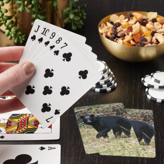 Florida Black Bear Pokerkaarten (Insitu)
