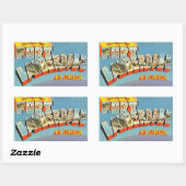 Florida, Blad van 4 Fort Lauderdale stickers (Vel)