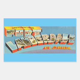Florida, Blad van 4 Fort Lauderdale stickers