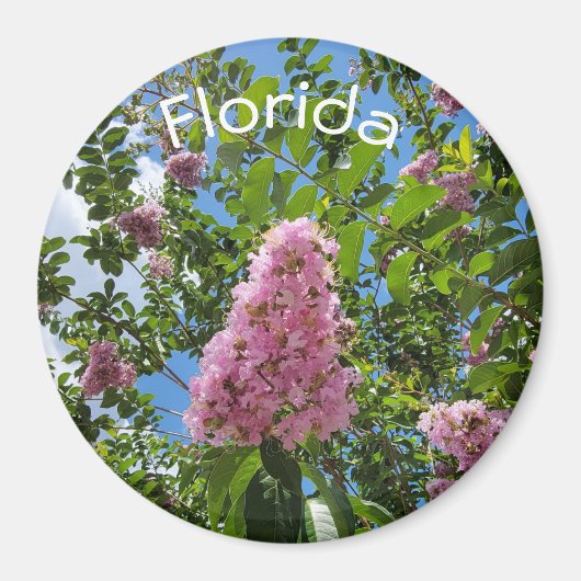 Florida bloesems magneet (Voorkant)