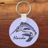 florida blue marlin sleutelhanger (Voorkant)