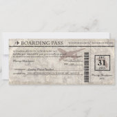 Florida Boarding Pass Kaart (Voorkant)