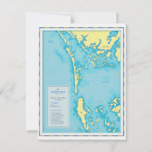 Florida - Boca Grande Marina Oude Ansichtkaart Briefkaart